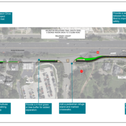 Concept Plan: Arlington Boulevard Trail (South Side) - S. George Mason Drive to S. Glebe Road thumbnail icon